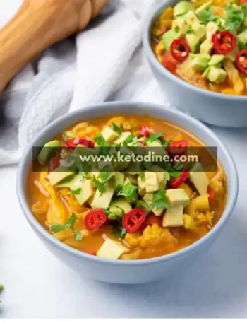 KETO SOUTHWEST CHICKEN SOUP