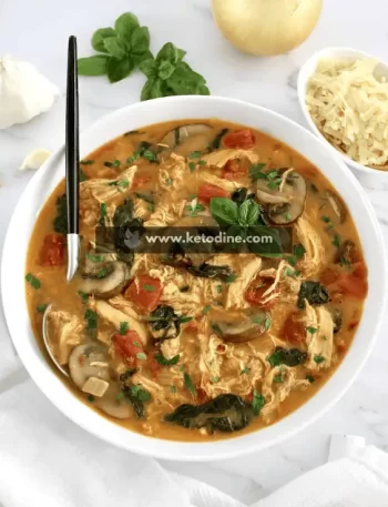 Keto Tuscan Chicken Soup