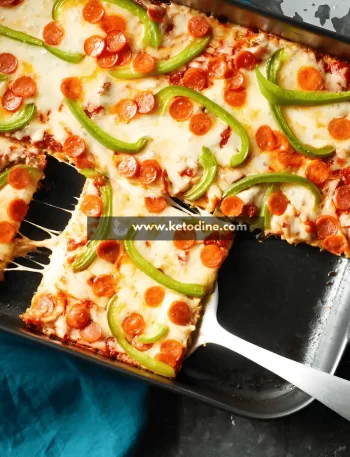 Low-Carb Zucchini Pizza Casserole