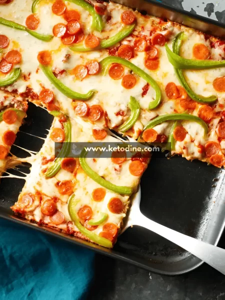 Low-Carb Zucchini Pizza Casserole