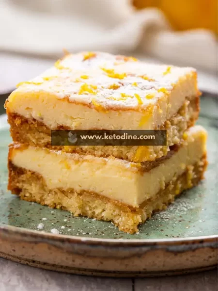 Keto Lemon Bars