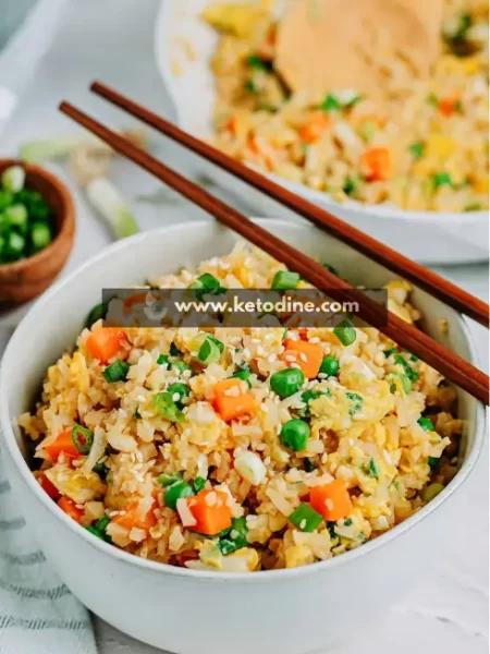 Keto Cauliflower Fried Rice