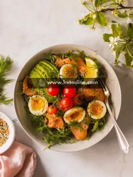 Smoked Salmon & Avocado Salad