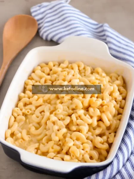 Keto Macaroni and Cheese