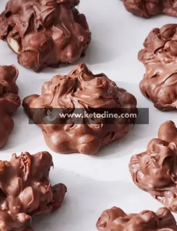 Chocolate nut clusters