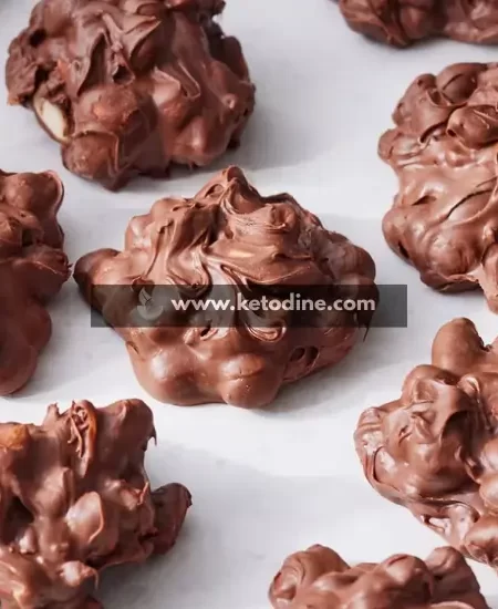 Chocolate nut clusters
