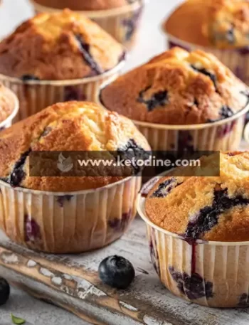 Keto Blueberry Muffins