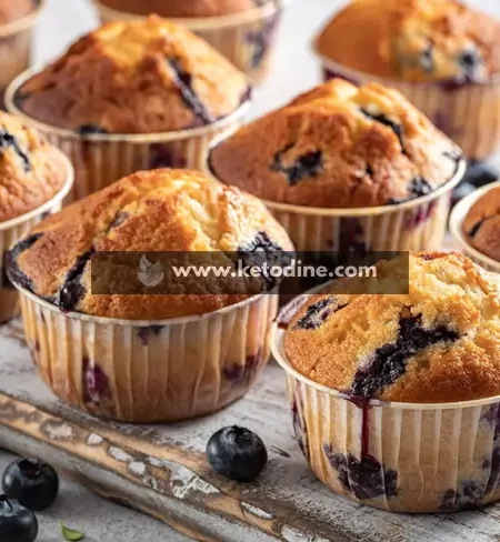 Keto Blueberry Muffins