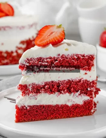 Keto Red Velvet Cake