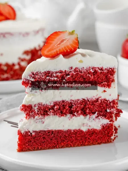 Keto Red Velvet Cake
