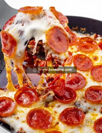 Crustless keto Pizza Bowl