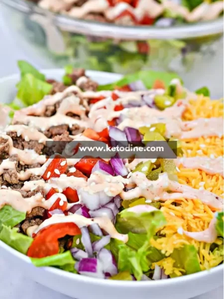 keto big mac salad