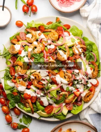 Keto Shrimp Salad