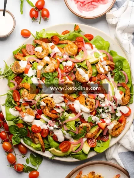 Keto Shrimp Salad