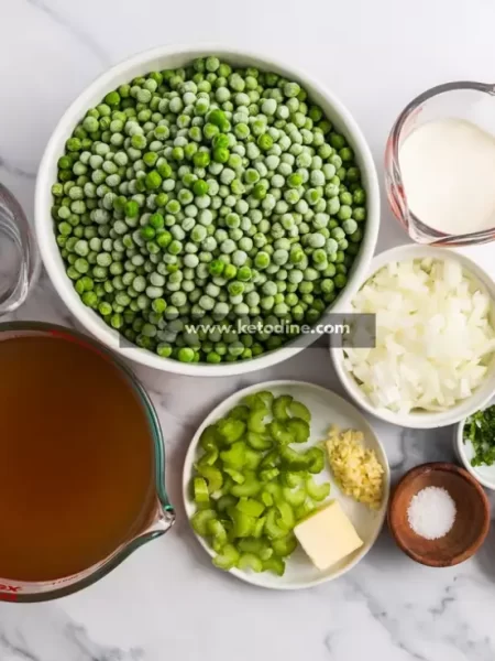 Keto pea soup