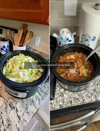 Keto Meaty Cabbage Soup