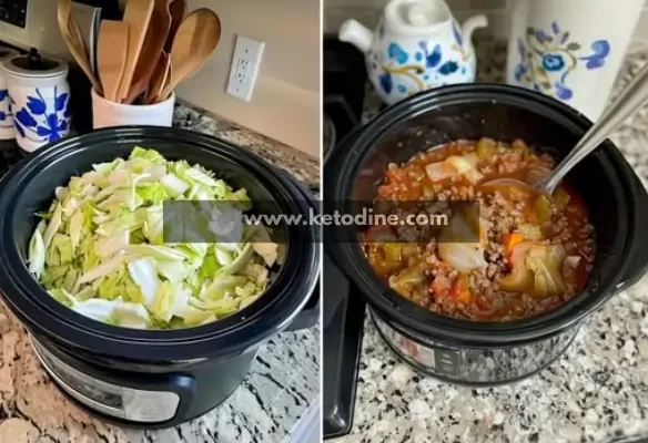 Keto Meaty Cabbage Soup