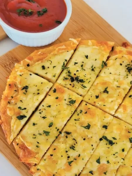 Keto Garlic flatbreads