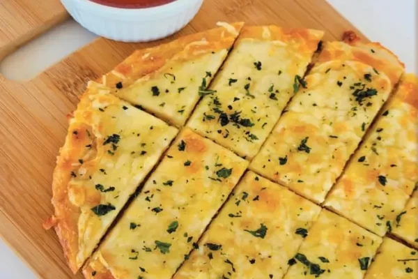 Keto Garlic flatbreads