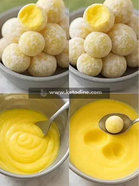 Low-Carb Lemon Bliss Truffles