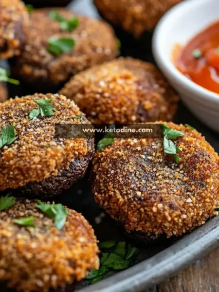 Crunchy Plant-Based Mushroom Pops