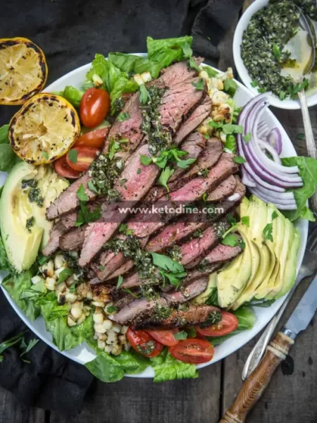 Grilled Flank Steak Salad