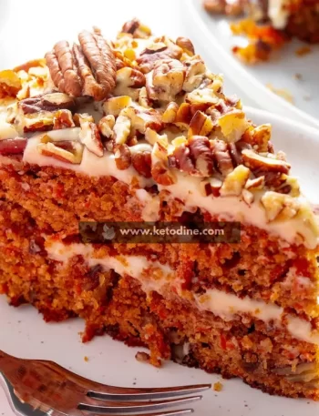 Keto Carrot Cake Bars