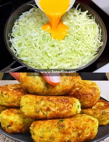 Low-Carb Cabbage & Egg Patties
