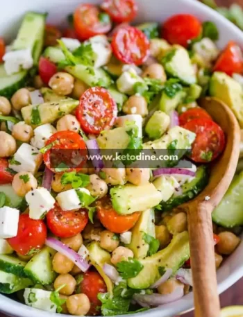 High-Protein Chickpea Edamame Salad