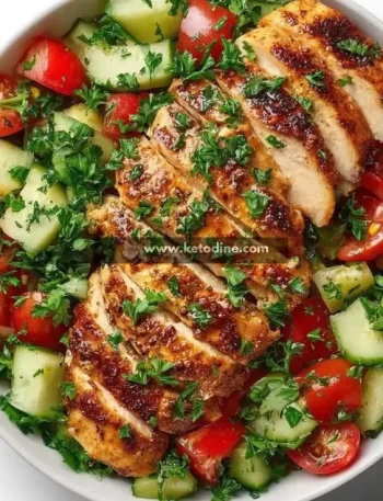 High protein Grilled Chicken Breast with Vegetables