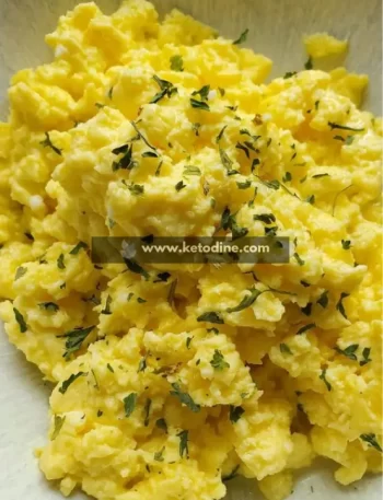 high protein Scrambled Eggs