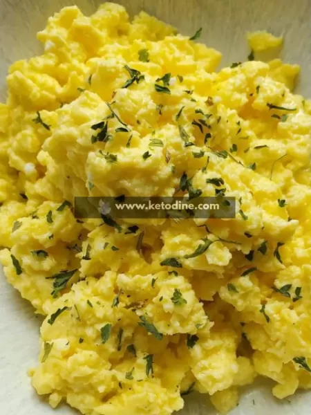 high protein Scrambled Eggs