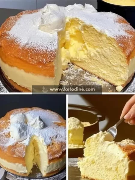 High-Protein Cloud Cake