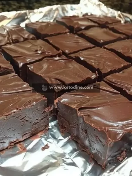 Keto Chocolate Peanut Butter Fudge