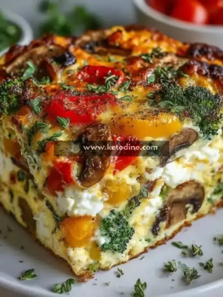Cottage Cheese Veggie Bake