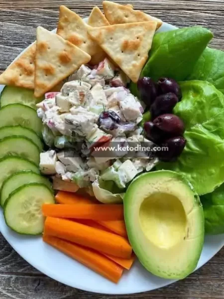 Apple Cranberry Chicken Salad