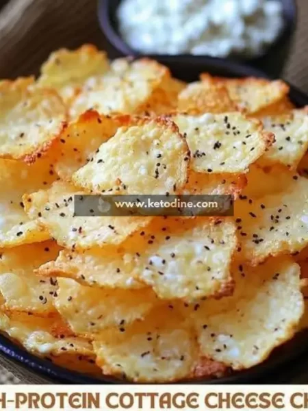 Cottage Cheese Chips – High-Protein, Low-Carb, and Super Crunchy!