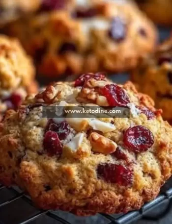 Cranberry Walnut Oatmeal Cookies