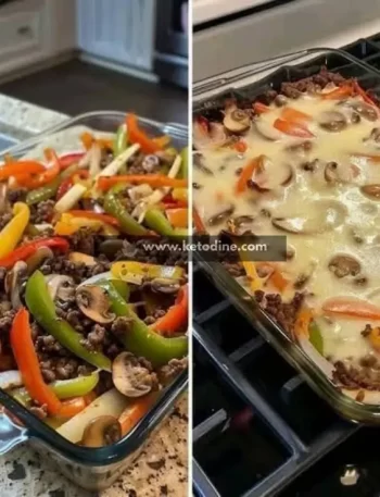 Philly Cheesesteak Casserole