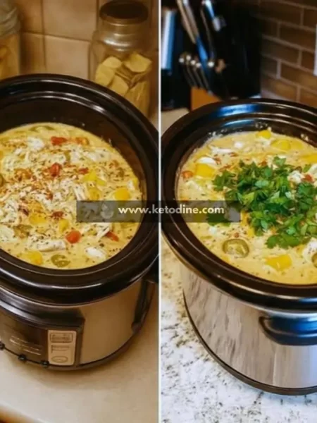 Keto White Chicken Chili