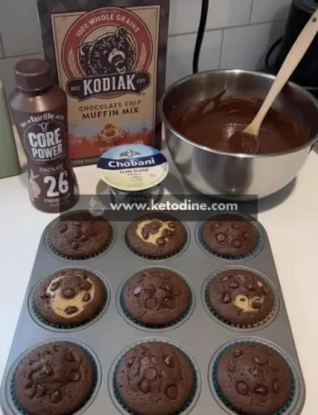 Protein-Packed Chocolate Chip Muffins for Low-Carb Lifestyles