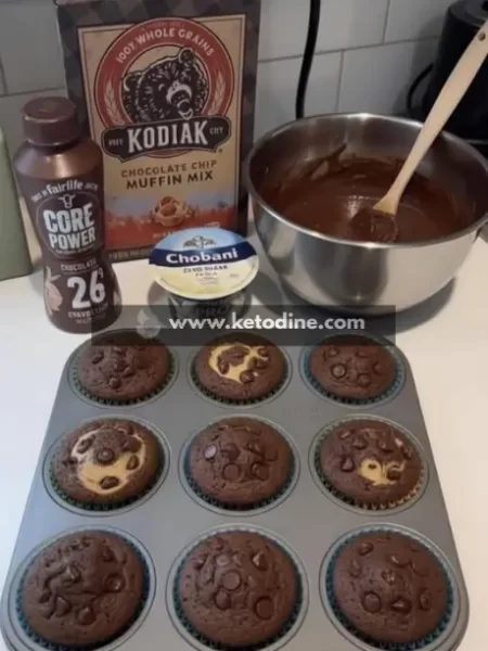 Protein-Packed Chocolate Chip Muffins for Low-Carb Lifestyles