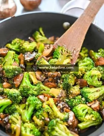 sautéed mushroom and broccoli stir fry recipe