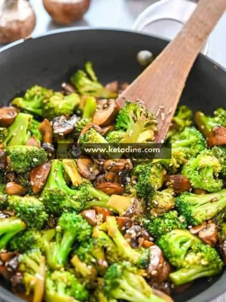sautéed mushroom and broccoli stir fry recipe
