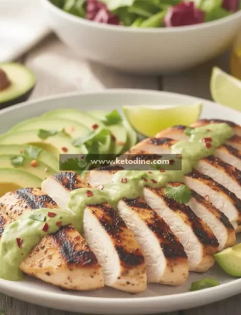 Keto Grilled Chicken with Avocado