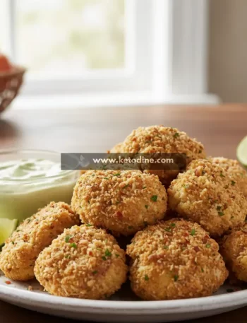 Keto Air-fried Crispy Cauliflower