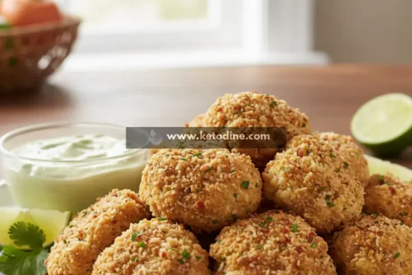 Keto Air-fried Crispy Cauliflower