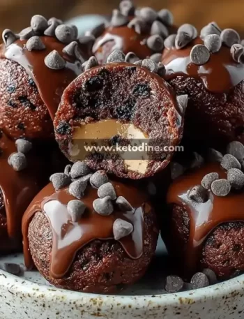 No-Bake Cottage Cheese Brownie Batter Protein Bites