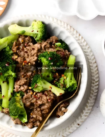 Keto Broccoli Meat Bowls
