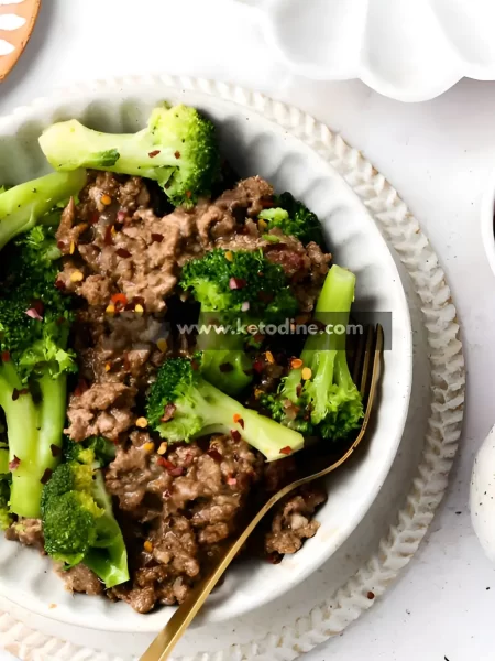Keto Broccoli Meat Bowls